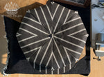 Load image into Gallery viewer, 8-panel cap, in Triangle Striped cotton
