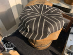 Load image into Gallery viewer, 8-panel cap, in Triangle Striped cotton
